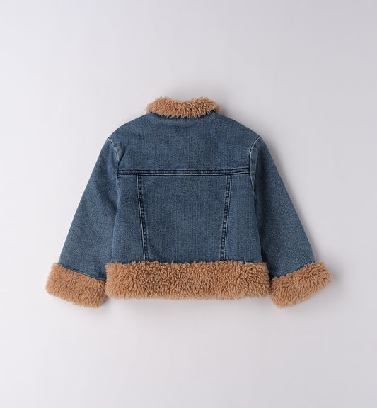 Sarabanda "Jeansjacke" gefüttert - Blau/Braun