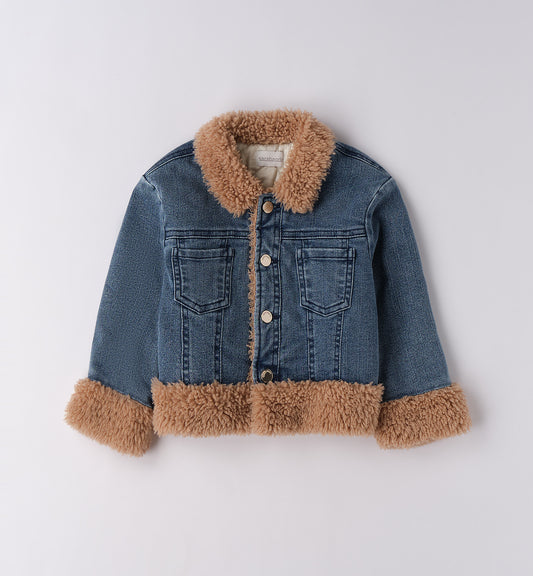 Sarabanda "Jeansjacke" gefüttert - Blau/Braun