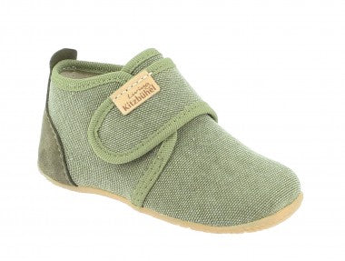 Living Kitzbühel Hausschuhe "Klett Khaki"
