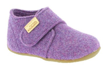 Living Kitzbühel "Babyklettschuh Filz purple magic"