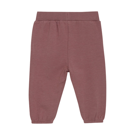 Minymo "Sweat-Jogginghose" - Rose Brown