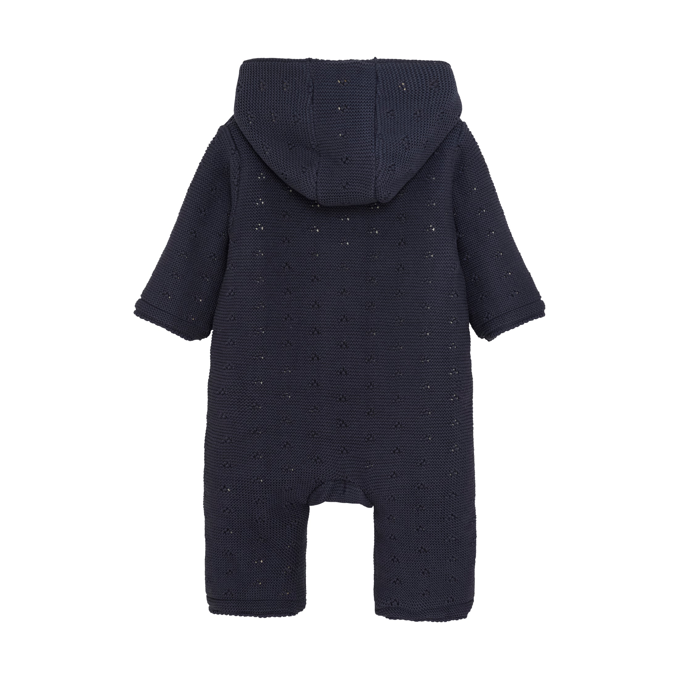 Minymo "Strick-Overall" mit Teddyfell - Parisian Night