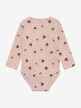 Bild in Galerie-Betrachter laden, Minymo gerippter Body langarm mit allover Print - Peach Whip
