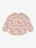 Bild in Galerie-Betrachter laden, Minymo Sweatshirt mit einem Allover Print - Peach Whip

