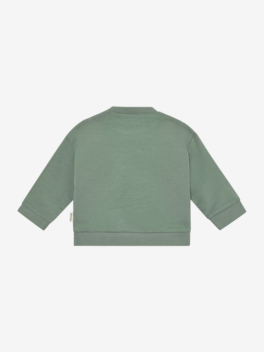 Minymo Sweatshirt mit Applikation - Lily Pad