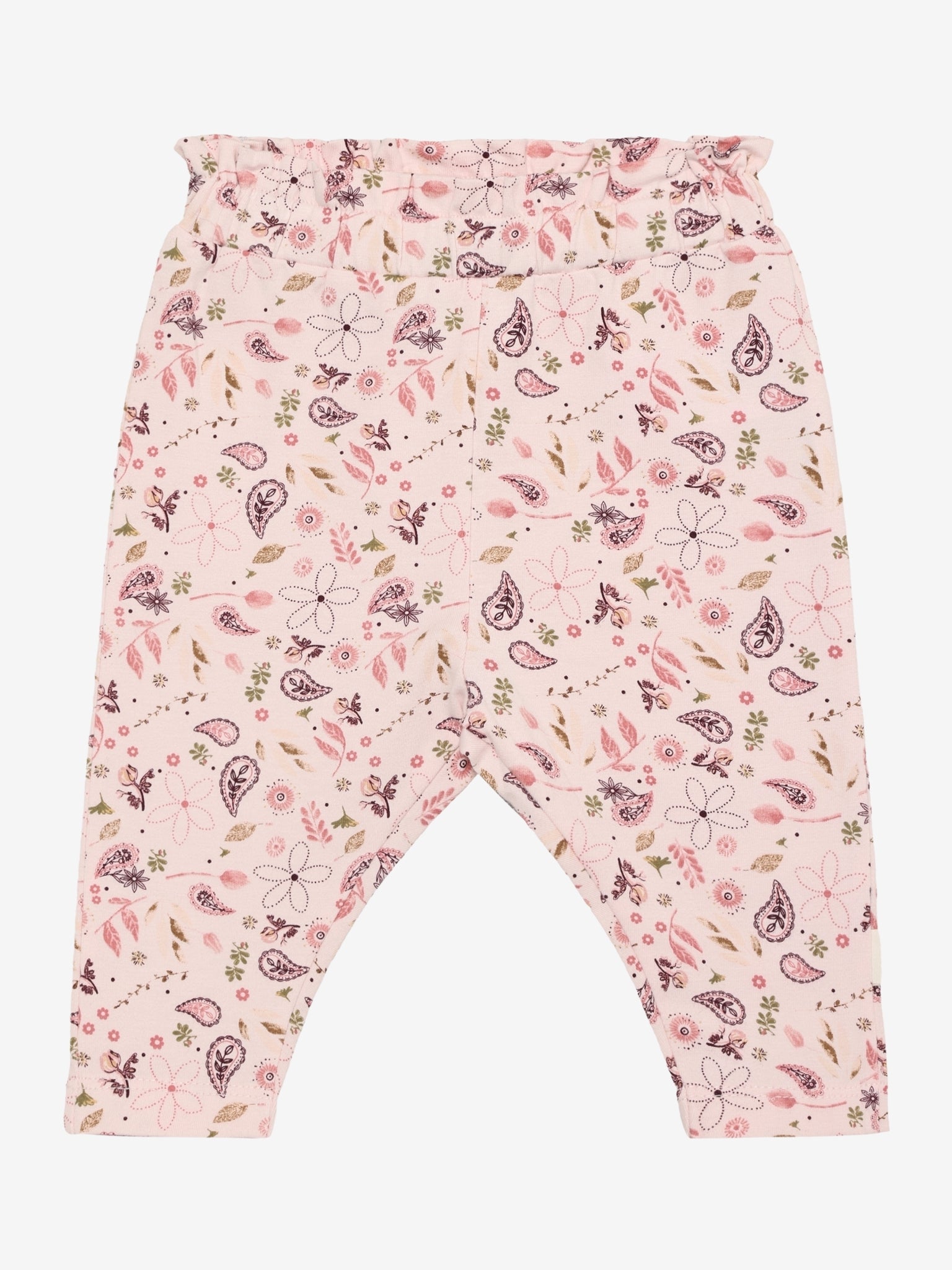 Minymo Hose mit allover Druck - Mauve Chalk