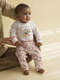 Bild in Galerie-Betrachter laden, Minymo Hose mit allover Druck - Mauve Chalk
