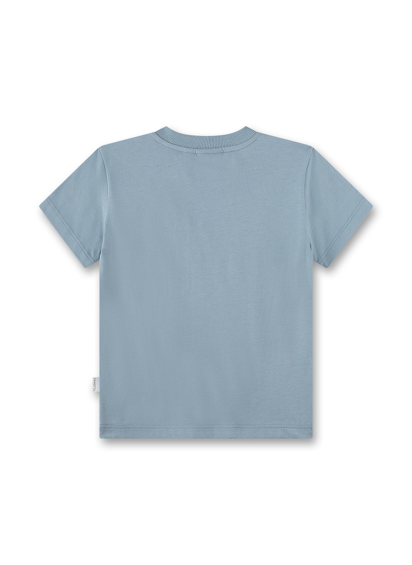 Sanetta T-Shirt mit Palmendruck - Blau