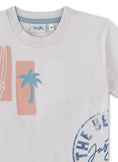 Bild in Galerie-Betrachter laden, Sanetta T-Shirt mit coolem Druck - Creme
