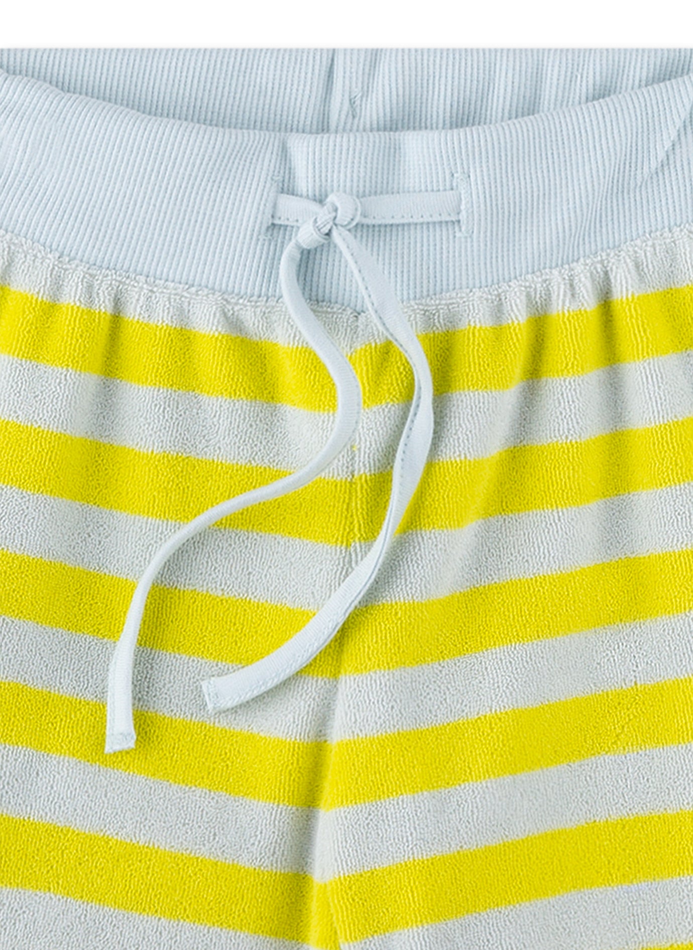 Sanetta Shorts, gestreift aus Frottee - Gelb
