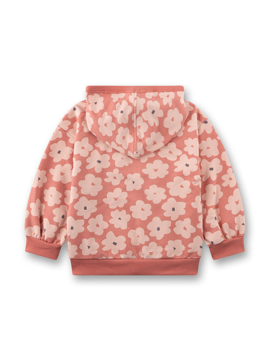 Sanetta "Sweatshirt" mit Kapuze, allover Druck - Red Desert