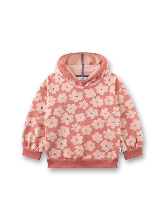 Sanetta "Sweatshirt" mit Kapuze, allover Druck - Red Desert