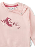 Bild in Galerie-Betrachter laden, Sanetta "Sweatshirt" mit Druck - Powder Rose
