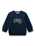 Bild in Galerie-Betrachter laden, Sanetta "Sweatshirt" mit Druck - Blue Night
