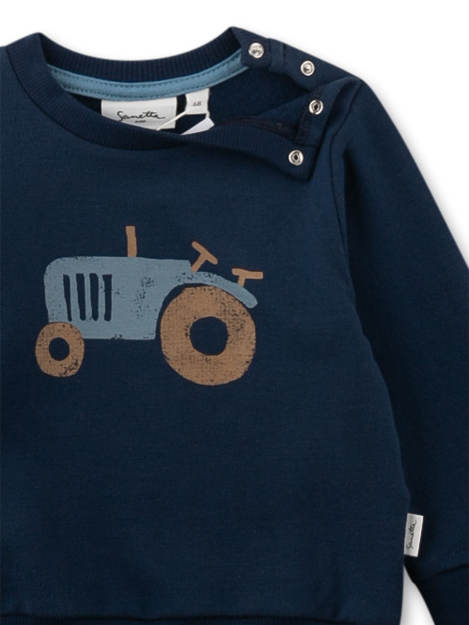 Sanetta "Sweatshirt" mit Druck - Blue Night