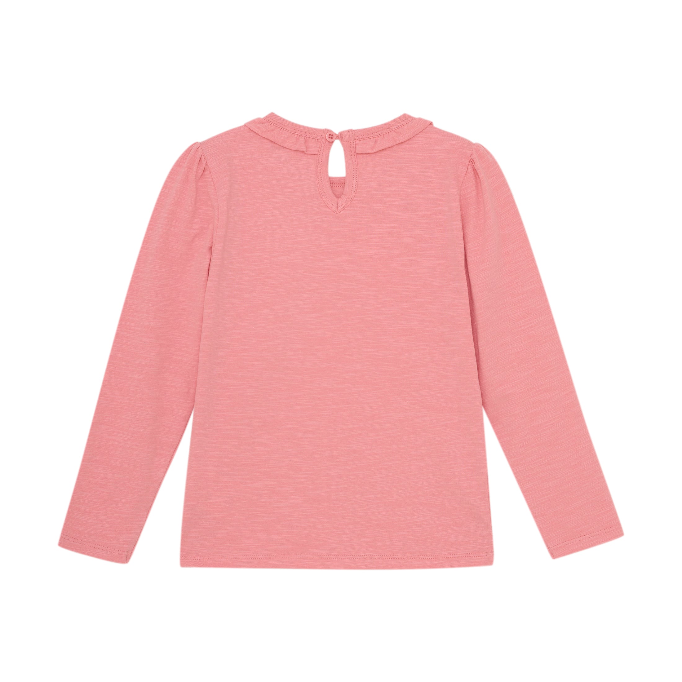 Minymo "T-Shirt" langarm mit Bonbon Paillettendruck - Strawberry Ice