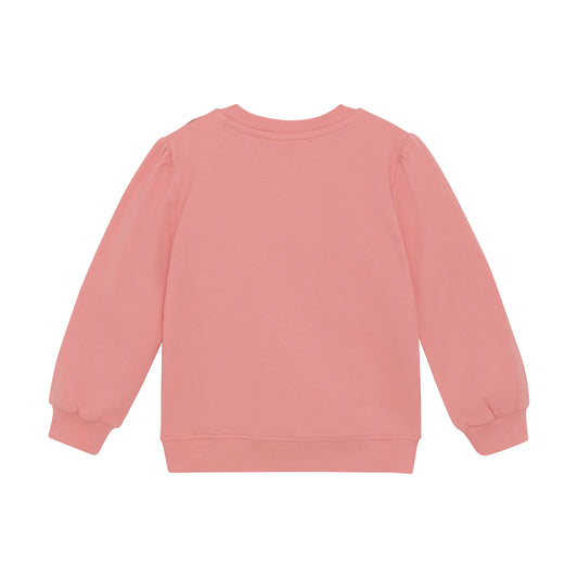Minymo "Sweatshirt" mit aufgenähter Tasche - Strawberry Ice