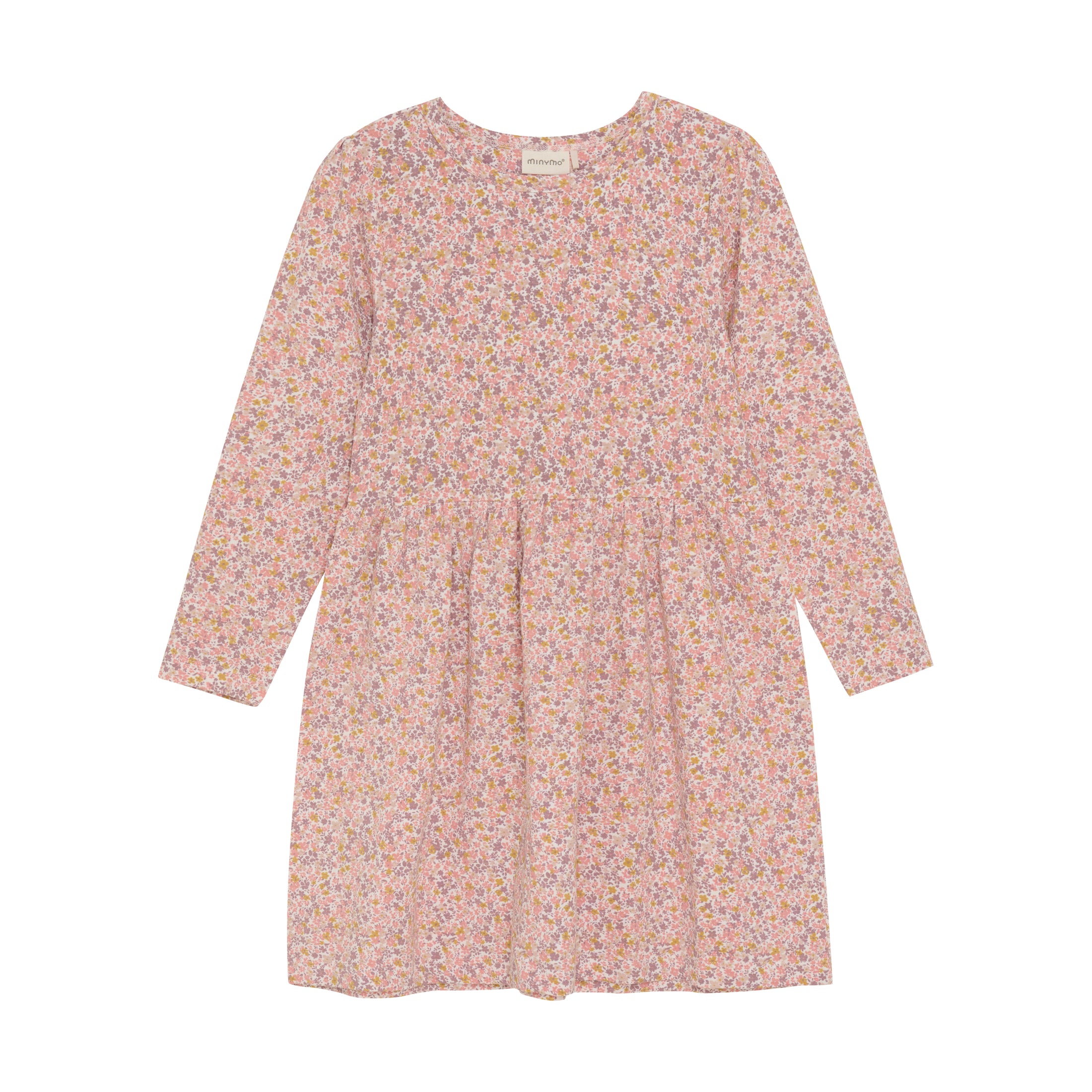 Minymo "Kleid" gemustert - Rosette