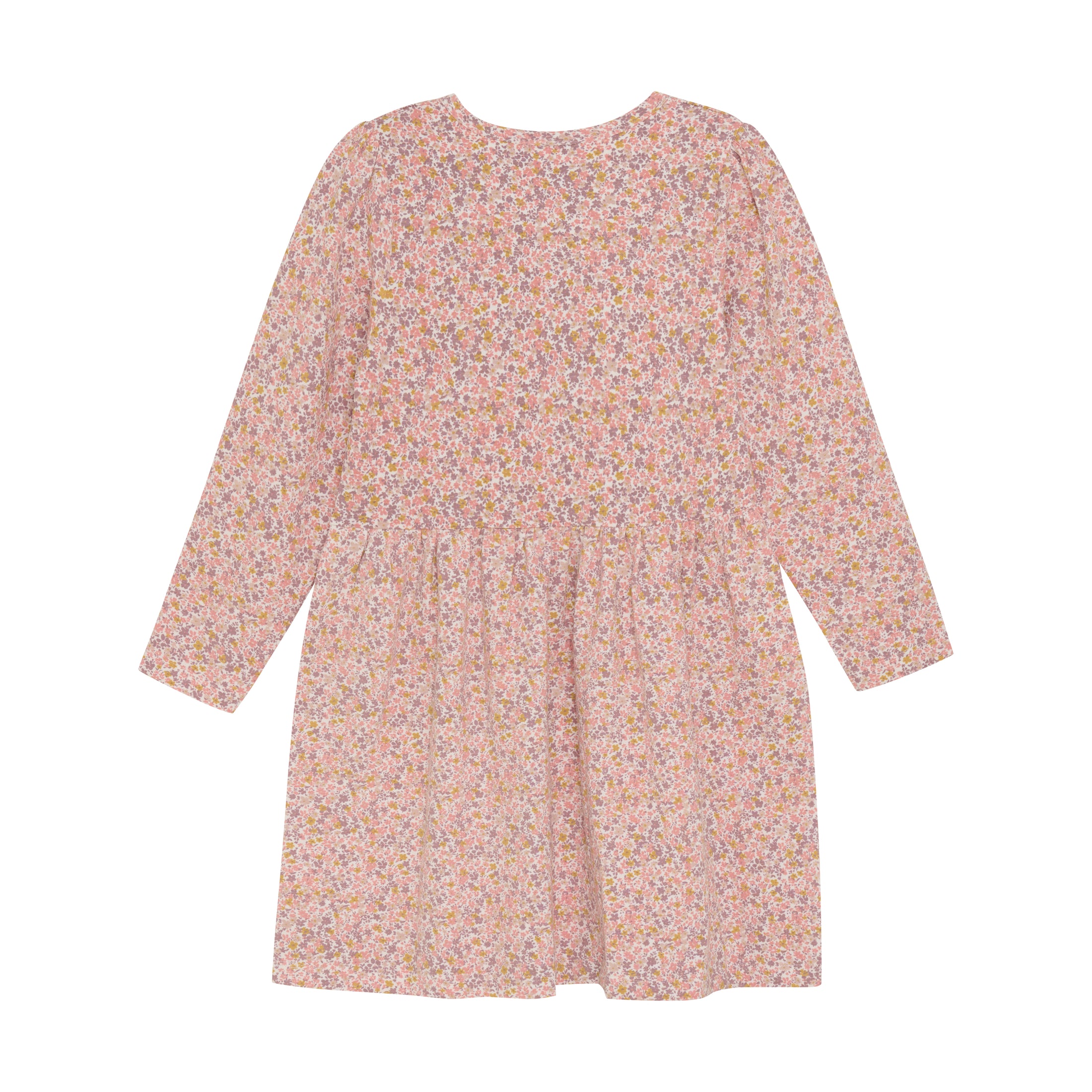 Minymo "Kleid" gemustert - Rosette