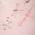Bild in Galerie-Betrachter laden, Minymo "T-Shirt" mit Schmetterlings-Druck - Rosen Quartz
