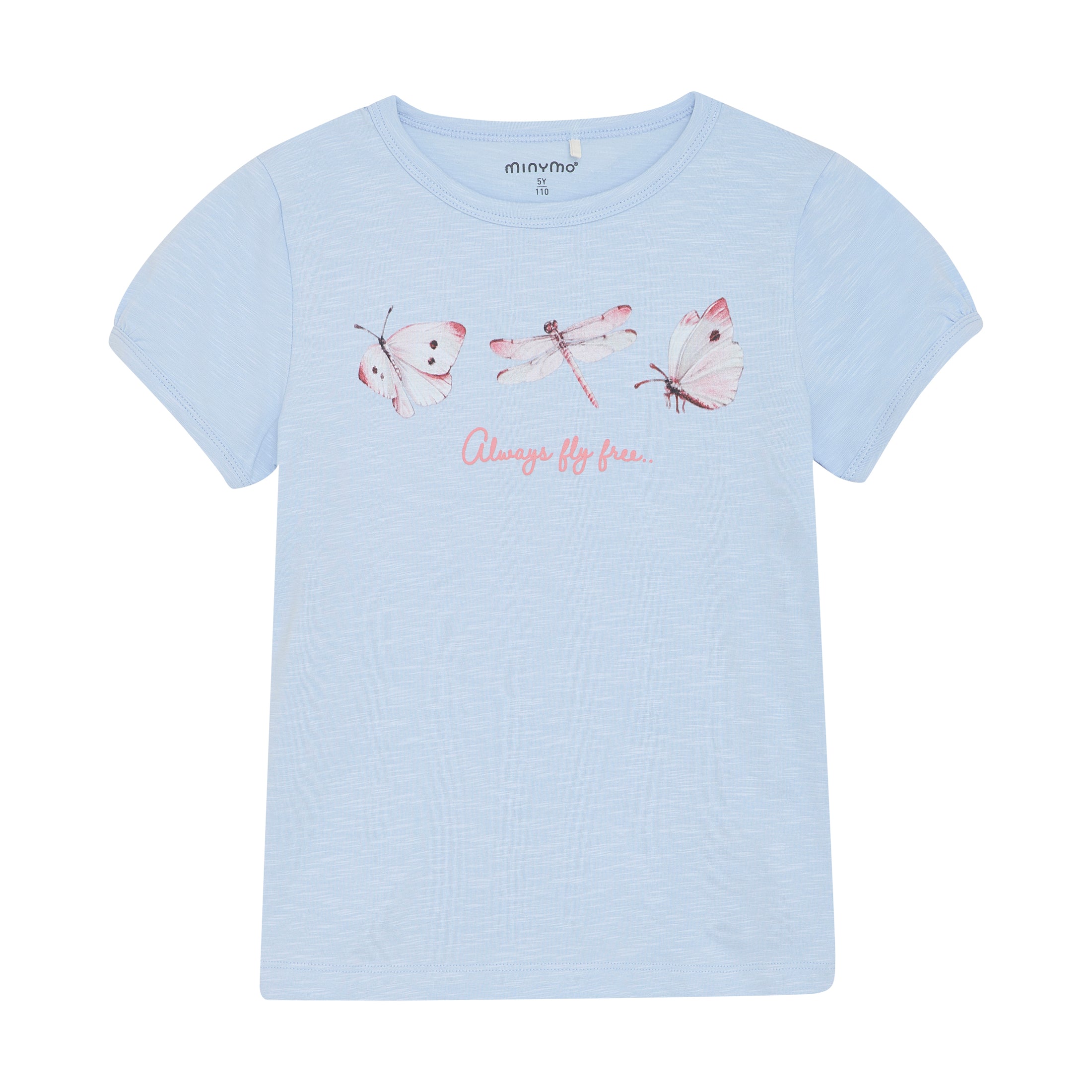 Minymo "T-Shirt" mit Schmetterlings-Druck - Skyway