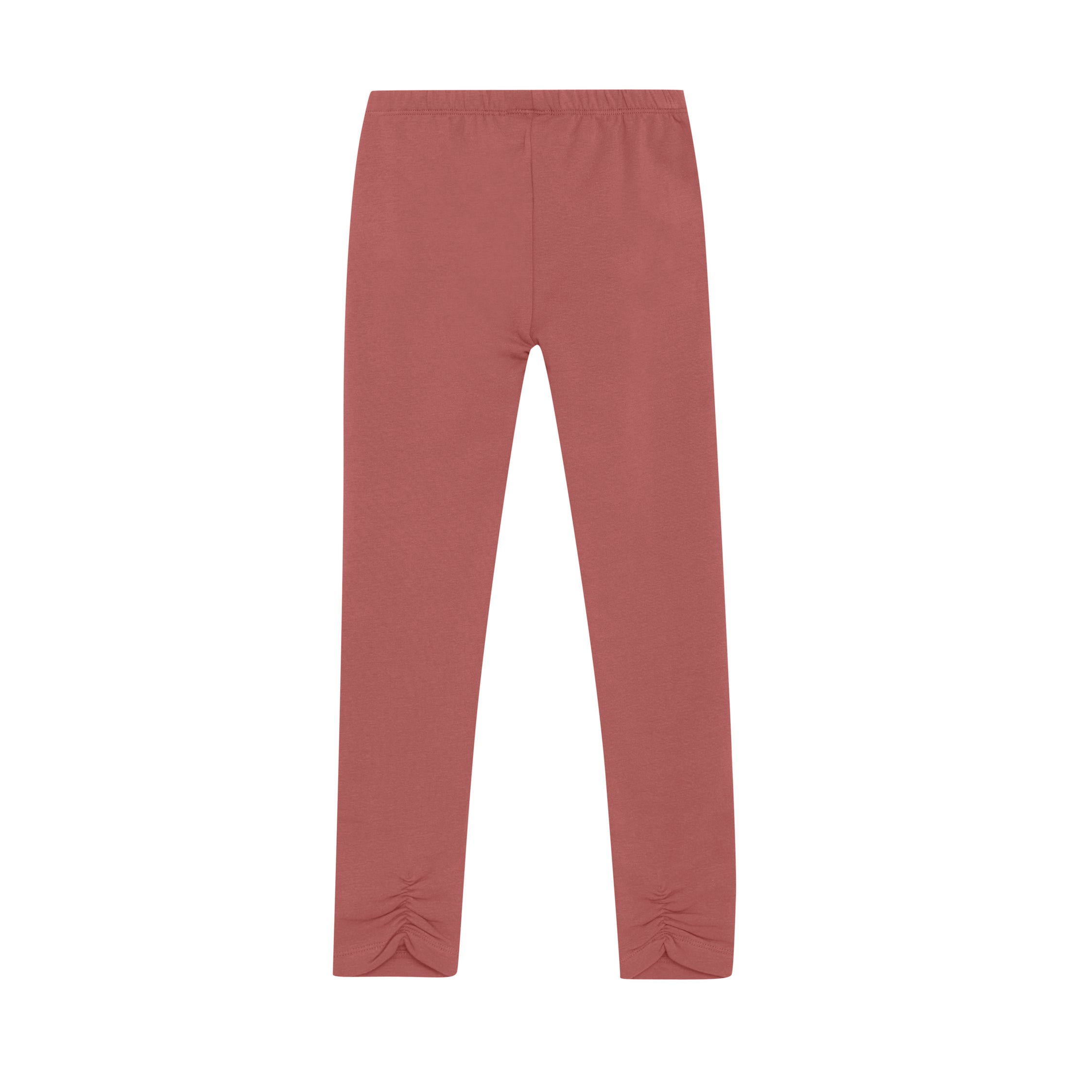 Minymo "Thermo-Leggings" mit Raffung an den Fesseln - Withered Rose