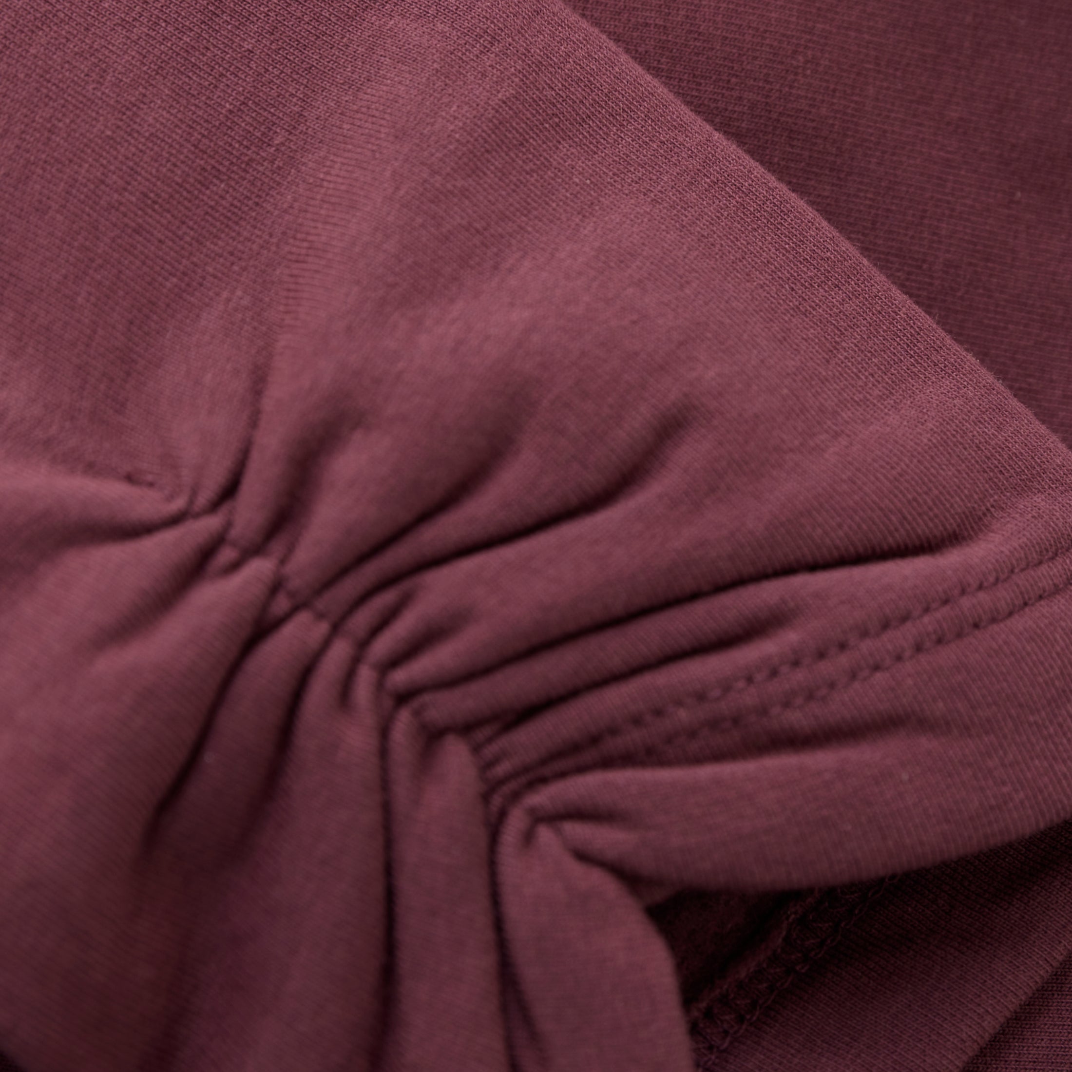 Minymo "Thermo-Leggings" mit Raffung an den Fesseln - Catawba Grape