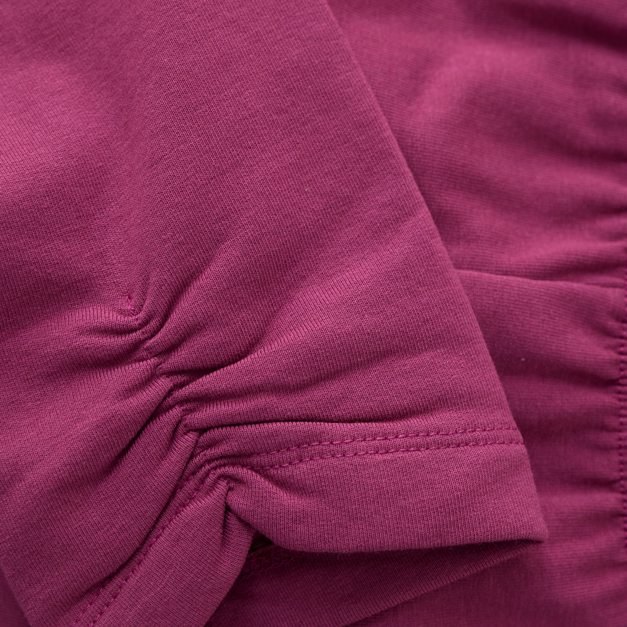 Minymo "Thermo-Leggings" mit Raffung an den Fesseln - Raspberry Coulis