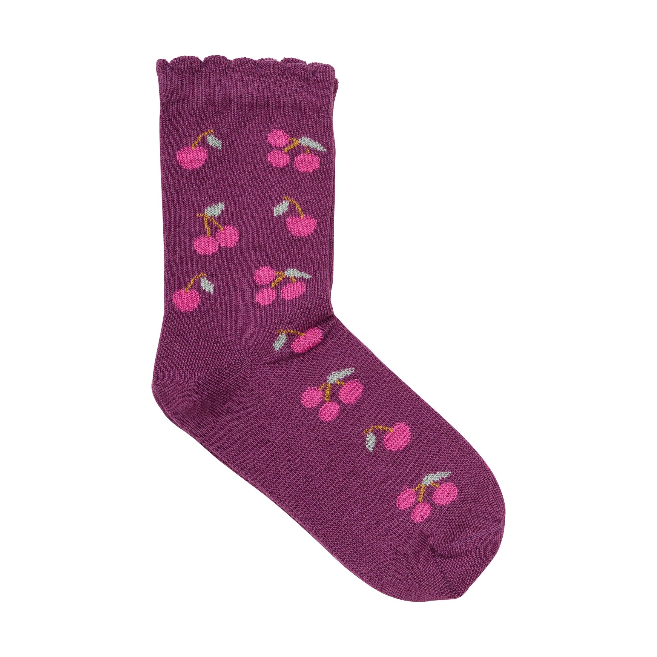 Minymo "Socken" 3er Pack mit Kirschen