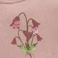 Bild in Galerie-Betrachter laden, Minymo "T-Shirt" langarm mit Druck und Pailletten - Misty Rose
