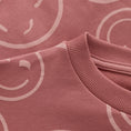 Bild in Galerie-Betrachter laden, Minymo "Sweatshirt" mit Smileys - Altrosa
