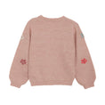 Bild in Galerie-Betrachter laden, Minymo "Pullover" mit gestickten Blumen - Misty Rose
