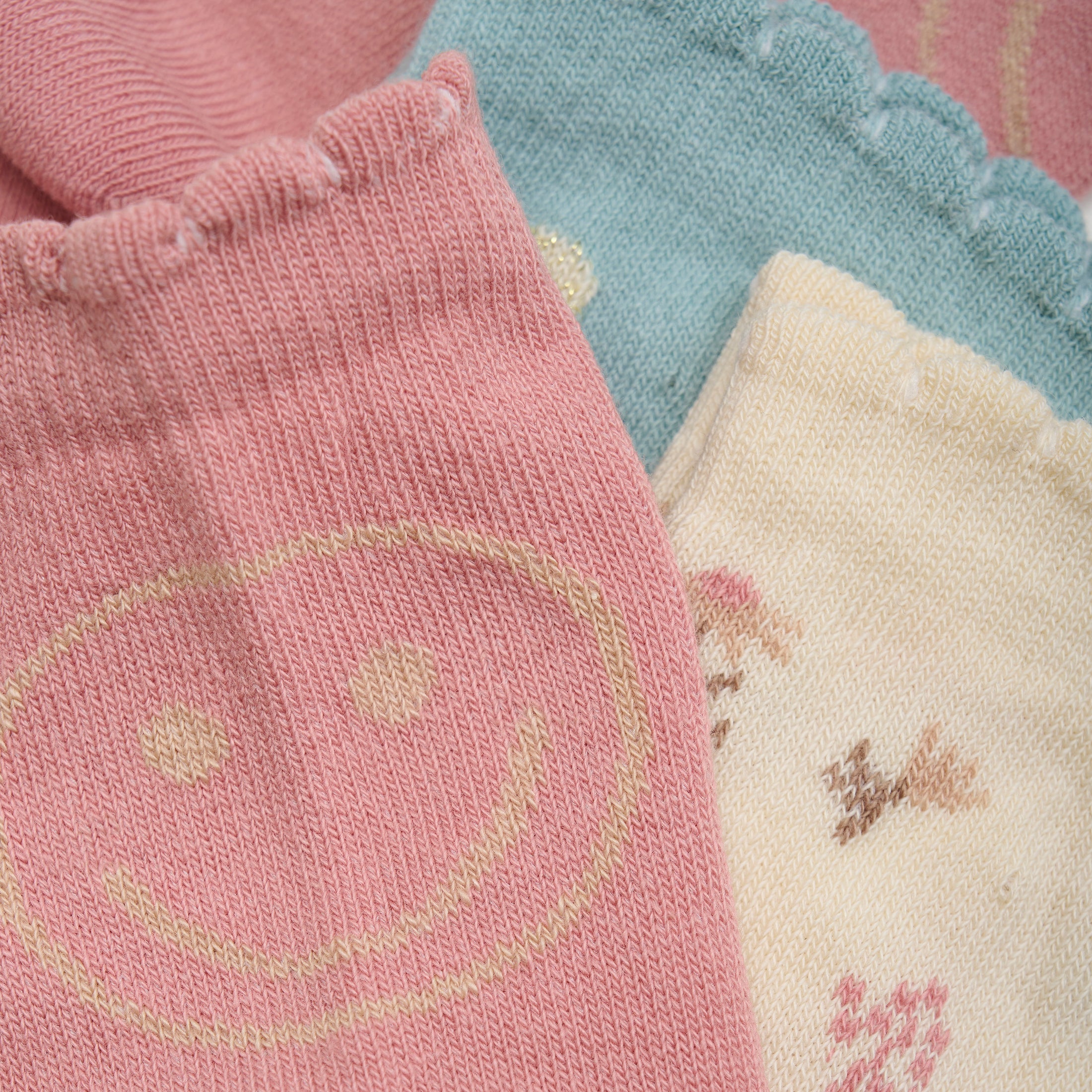 Minymo "Socken" 3er Pack - Pastell