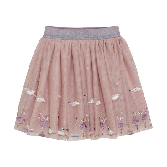 Minymo "Tüll-Rock" mit Ballerina - Shadow Gray