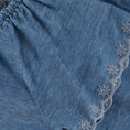Bild in Galerie-Betrachter laden, Minymo Tunika mit Stickerei - Faded Denim
