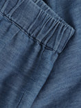 Bild in Galerie-Betrachter laden, Minymo Bermuda-Shorts mit elastischem Bund - Faded Denim
