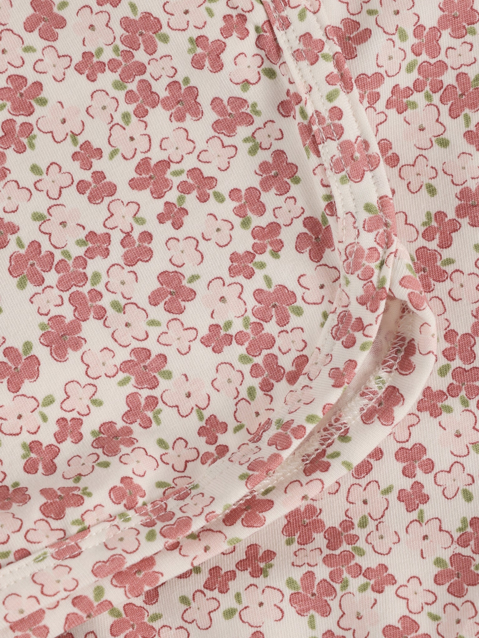 Minymo Shorts mit einem Allover Print - Vanilla Ice