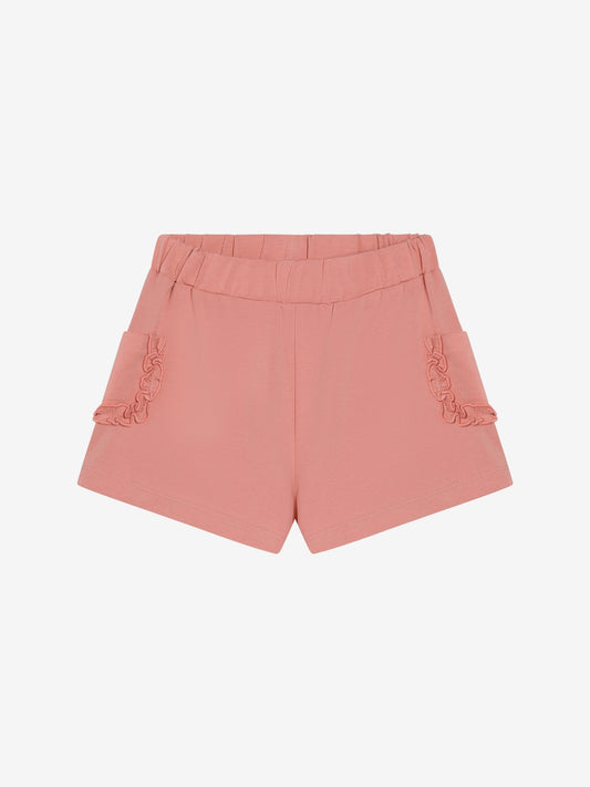 Minymo Shorts mit Rüsche - Rosette