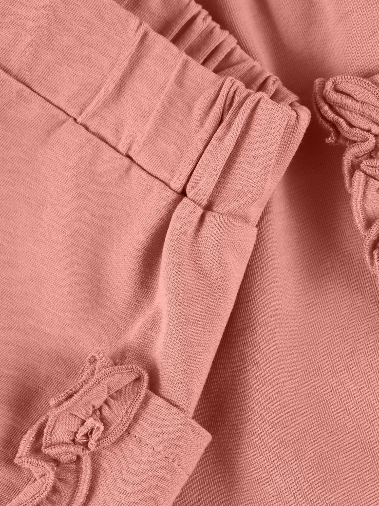 Minymo Shorts mit Rüsche - Rosette