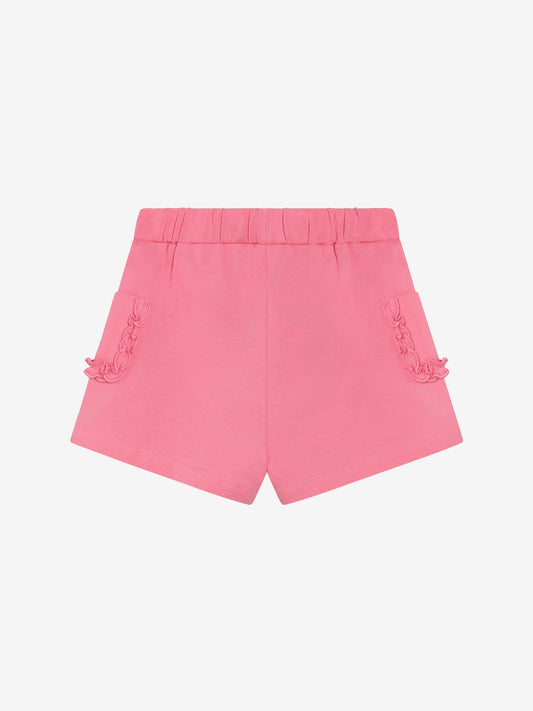 Minymo Shorts mit Rüsche - Rosy Future