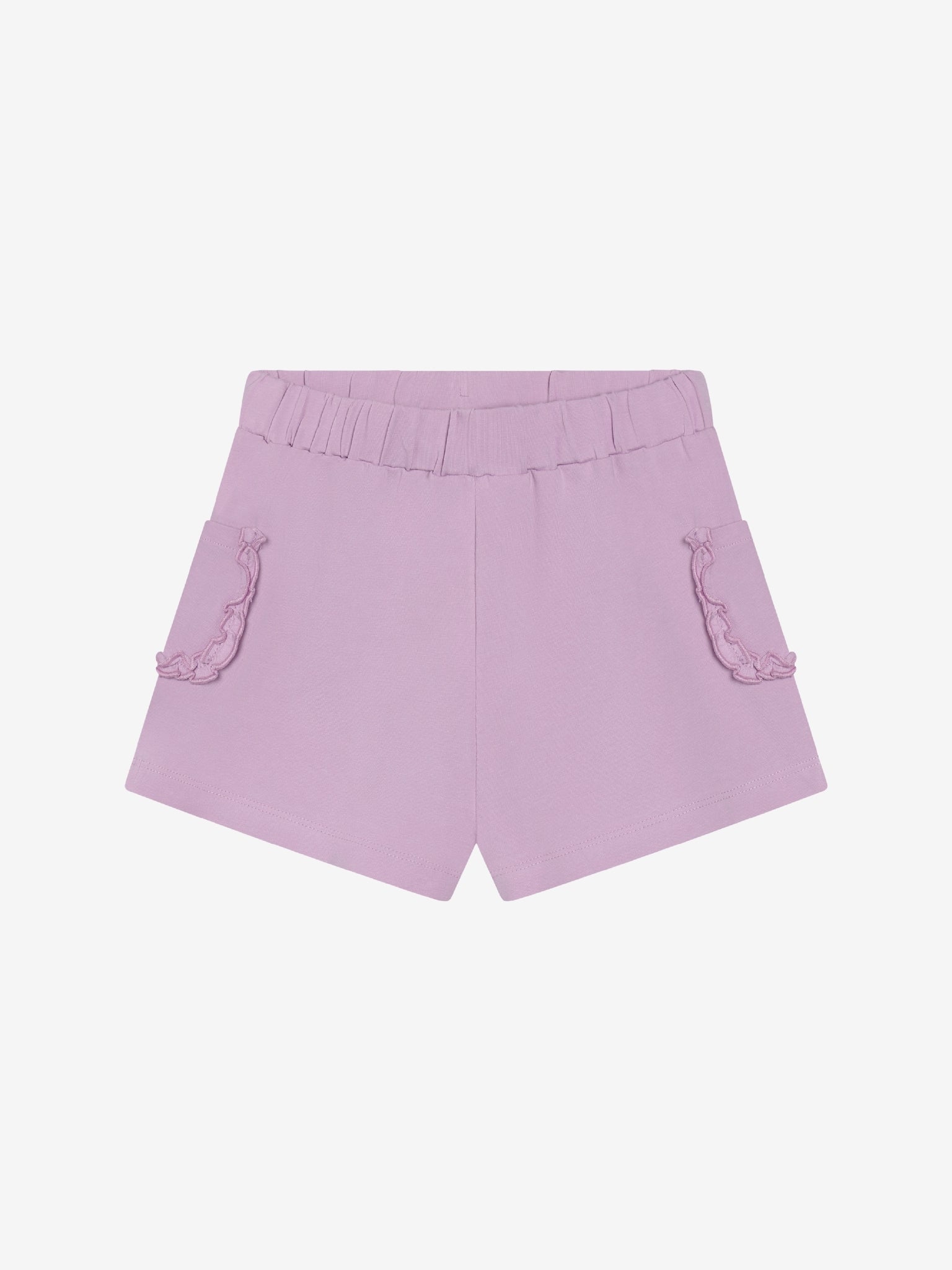 Minymo Shorts mit Rüsche - Violet Dusk