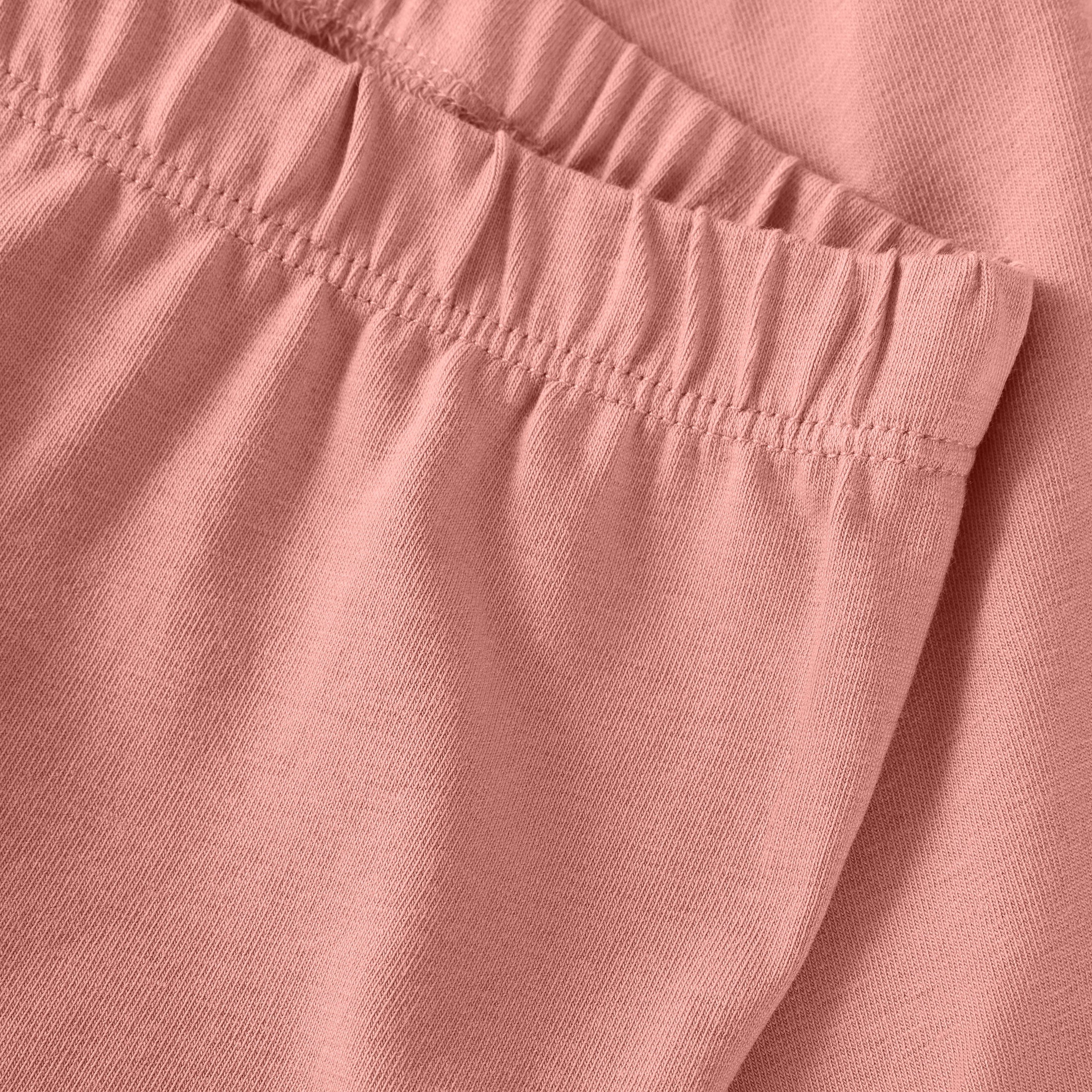Minymo Capri Leggings mit Raffung - Rosette