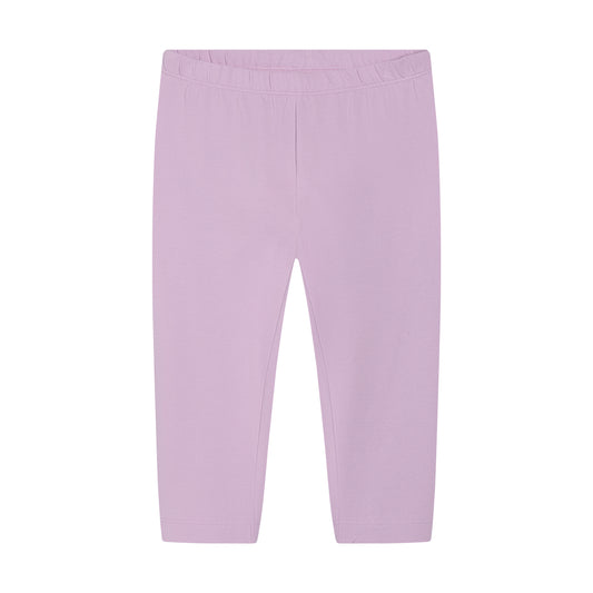 Minymo Capri Leggings mit Raffung - Violet Dusk