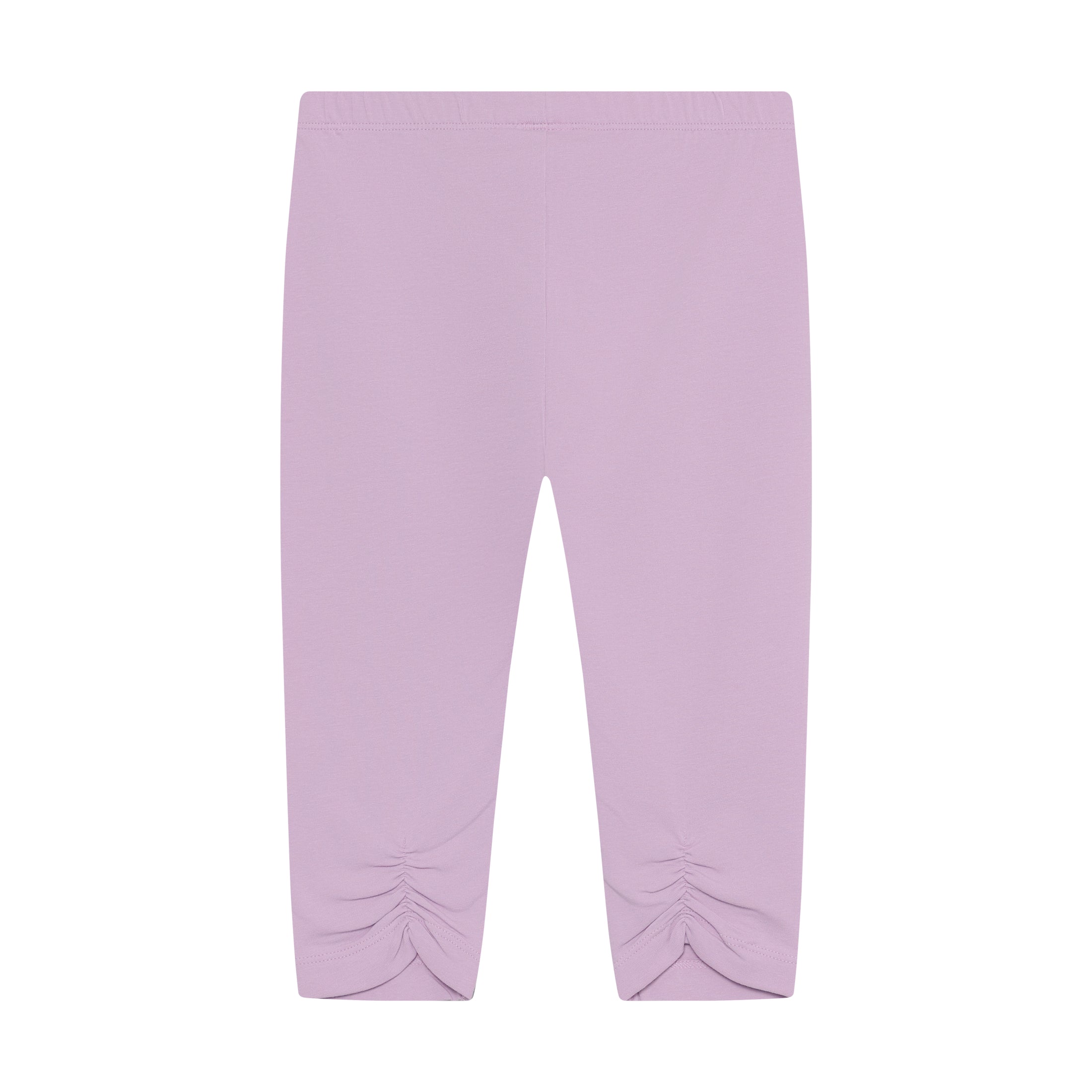 Minymo Capri Leggings mit Raffung - Violet Dusk