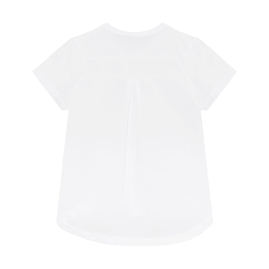 Minymo T-Shirt mit Druck - Bright White