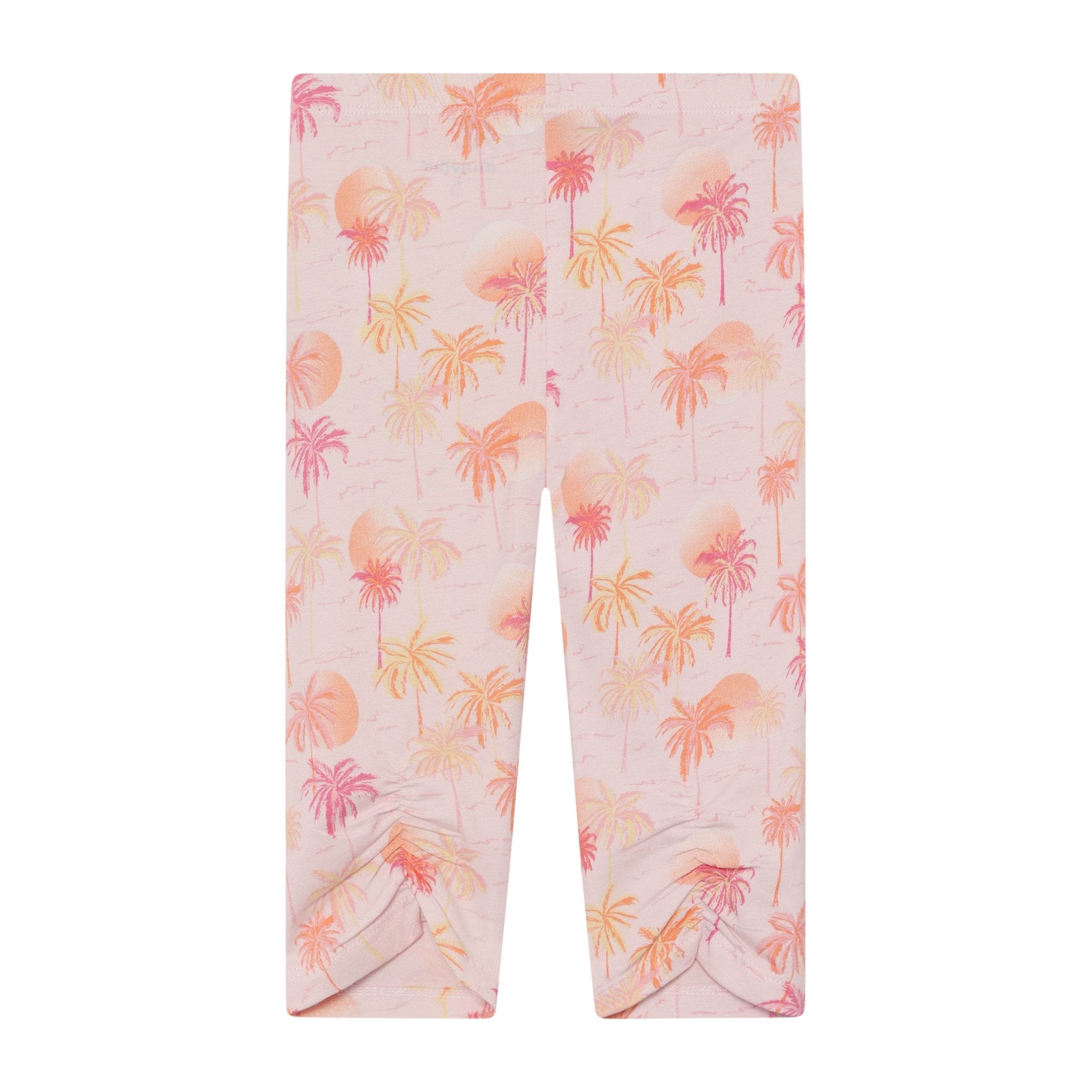 Minymo Leggings mit einem Allover Smmer Print - Raindrops on Roses