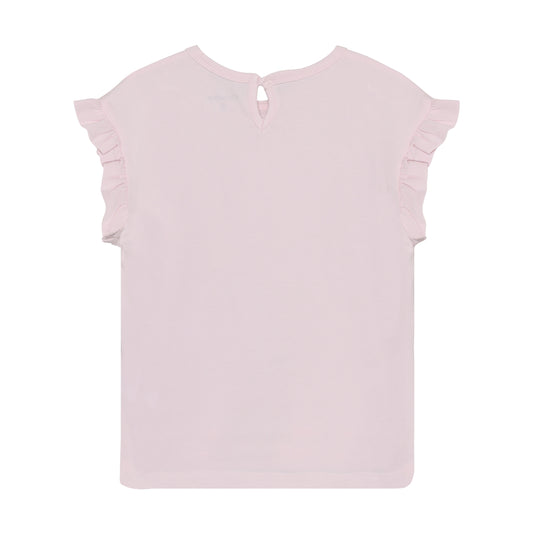 Minymo T-Shirt mit Blümchen - Raindrops on Roses