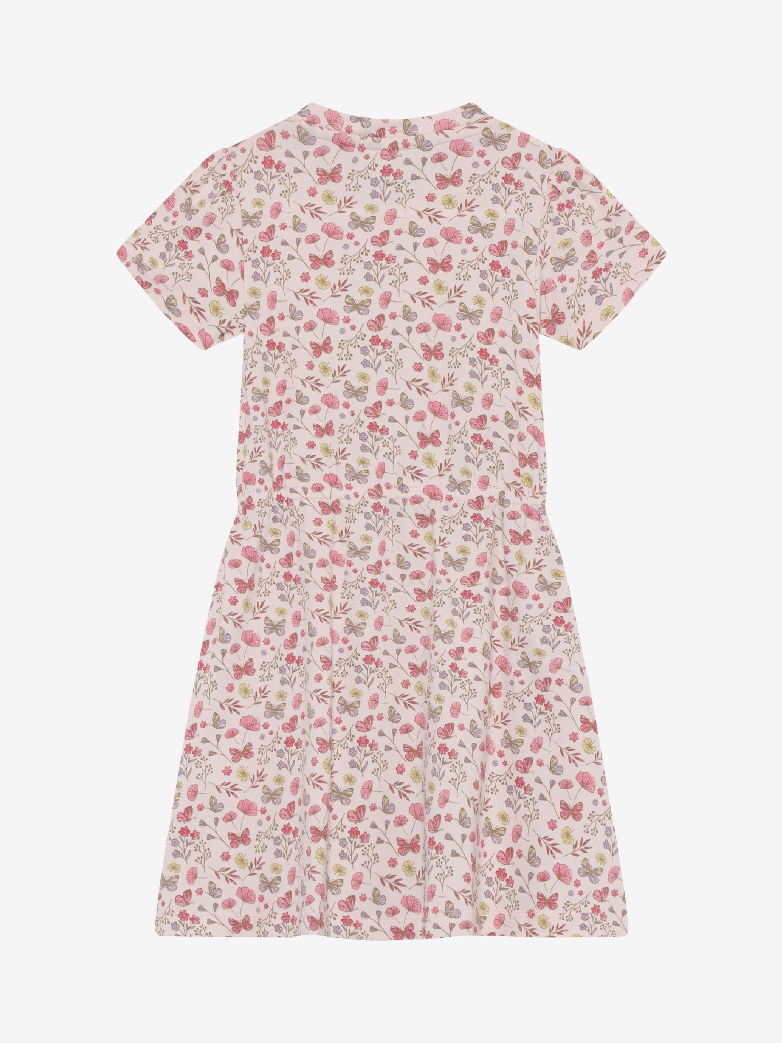 Minymo Kleid mit einem Allover Sommer Print - Raindrops on Roses