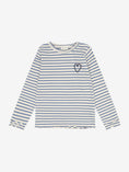 Bild in Galerie-Betrachter laden, Minymo - Langarmshirt Y/D Rippstrick - Moonlight Blue
