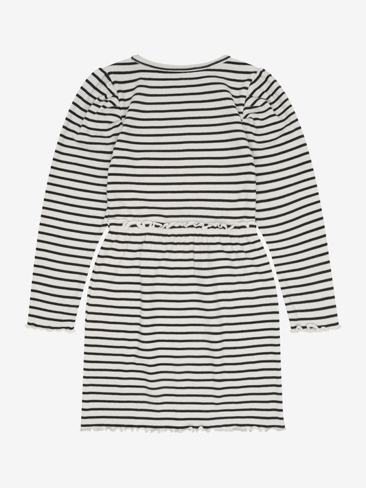 Minymo - Kleid LS Y/D Rippen - Tap Shoe